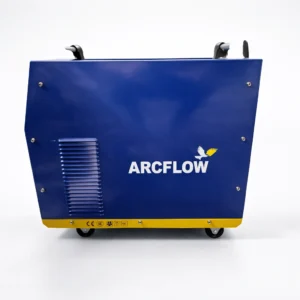 Arcflow Arc Welding Machine IGBT 400 HD heavy-duty industrial welding machine with blue metal body and wheels