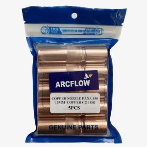 COPPER CONICAL NOZZLE PANA 350 1.5MM 5PCS ARCFLOW