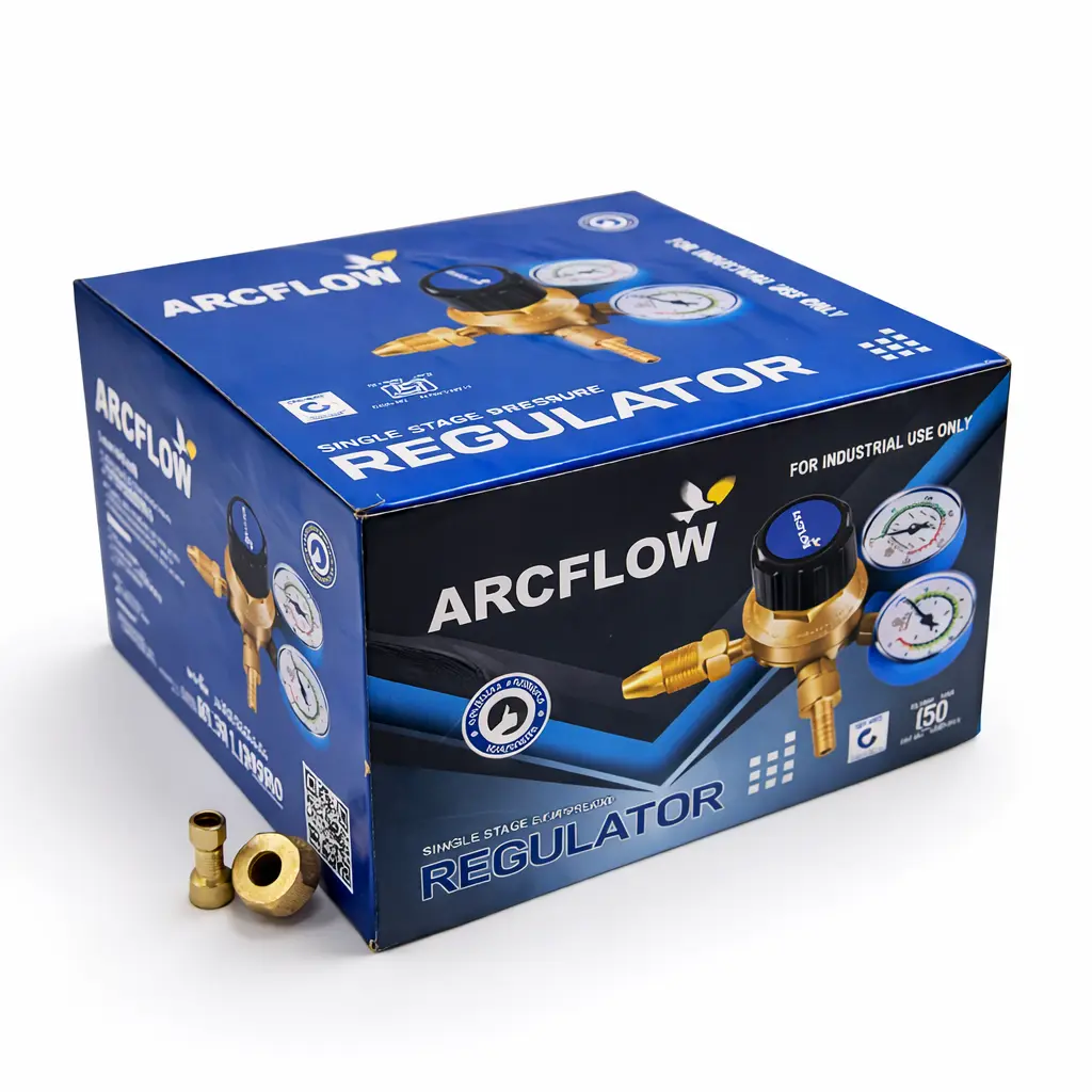 Arcflow Oxygen Regulator Single Meter