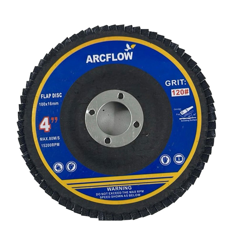 Osborn 40689 Deburring Machine ATB Turbo Disc Brush – 6 Inch, 120 Grit, 3500 RPM