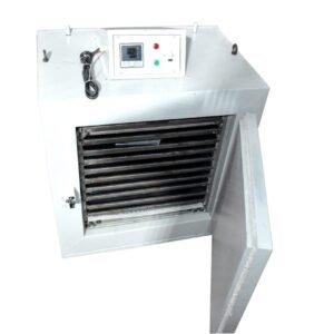 Electrode drying oven arcflow