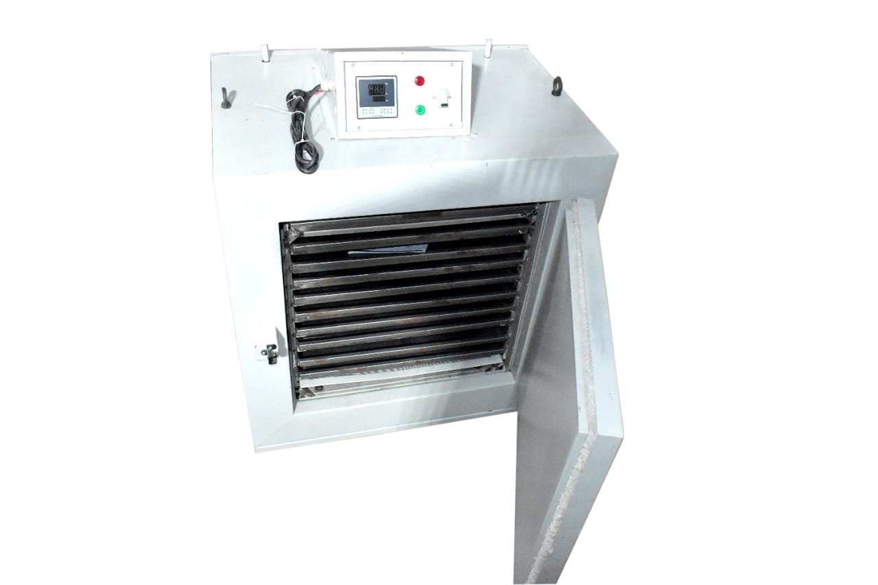 Electrode drying oven arcflow