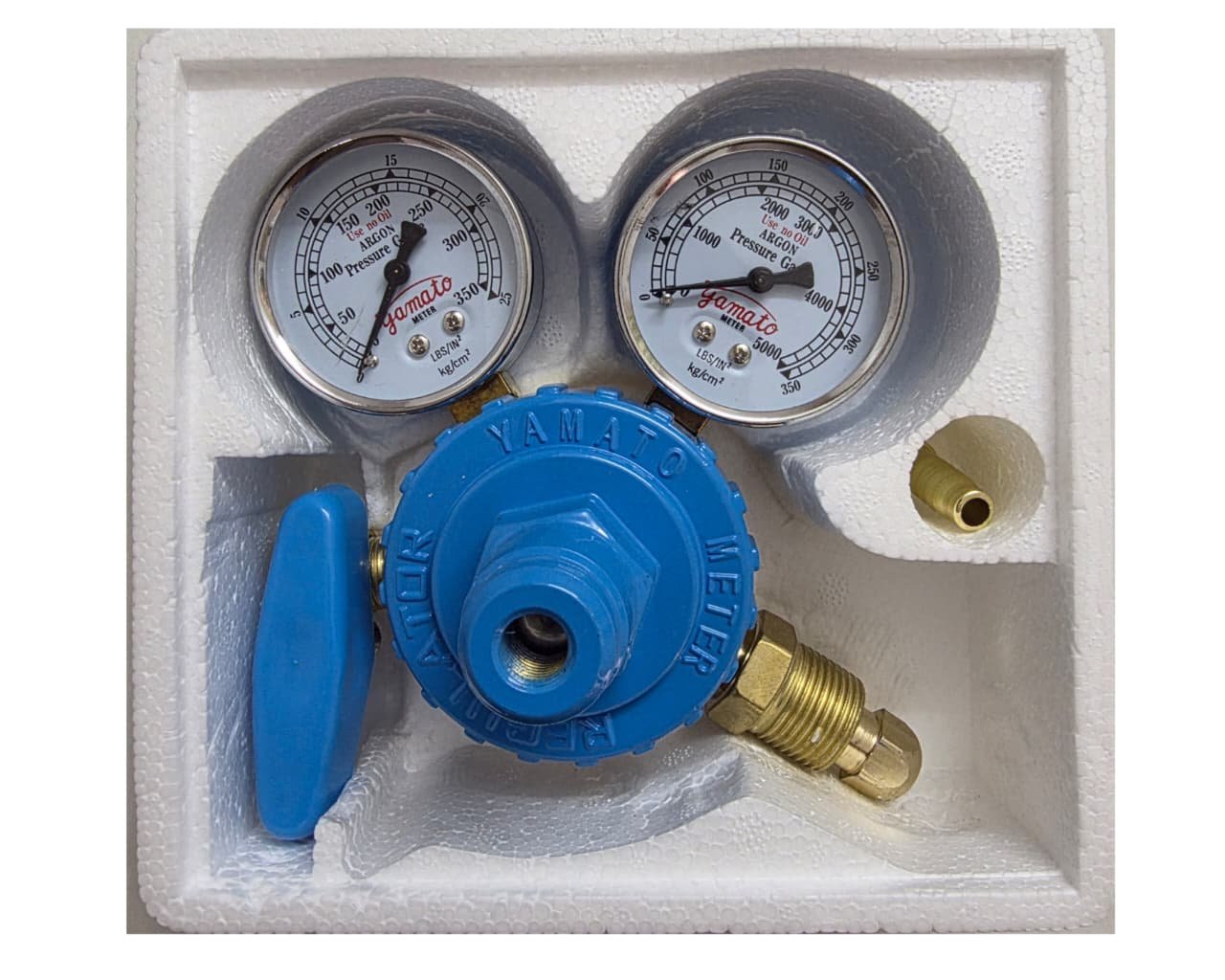 Gas Welding Regulator Argon Gas Brass Body - Image 3