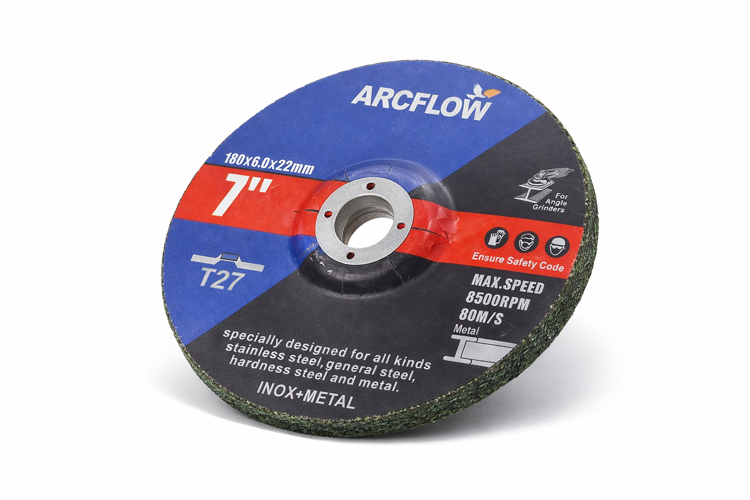 ARCFlow grinding wheel 7 inch for INOX and metal