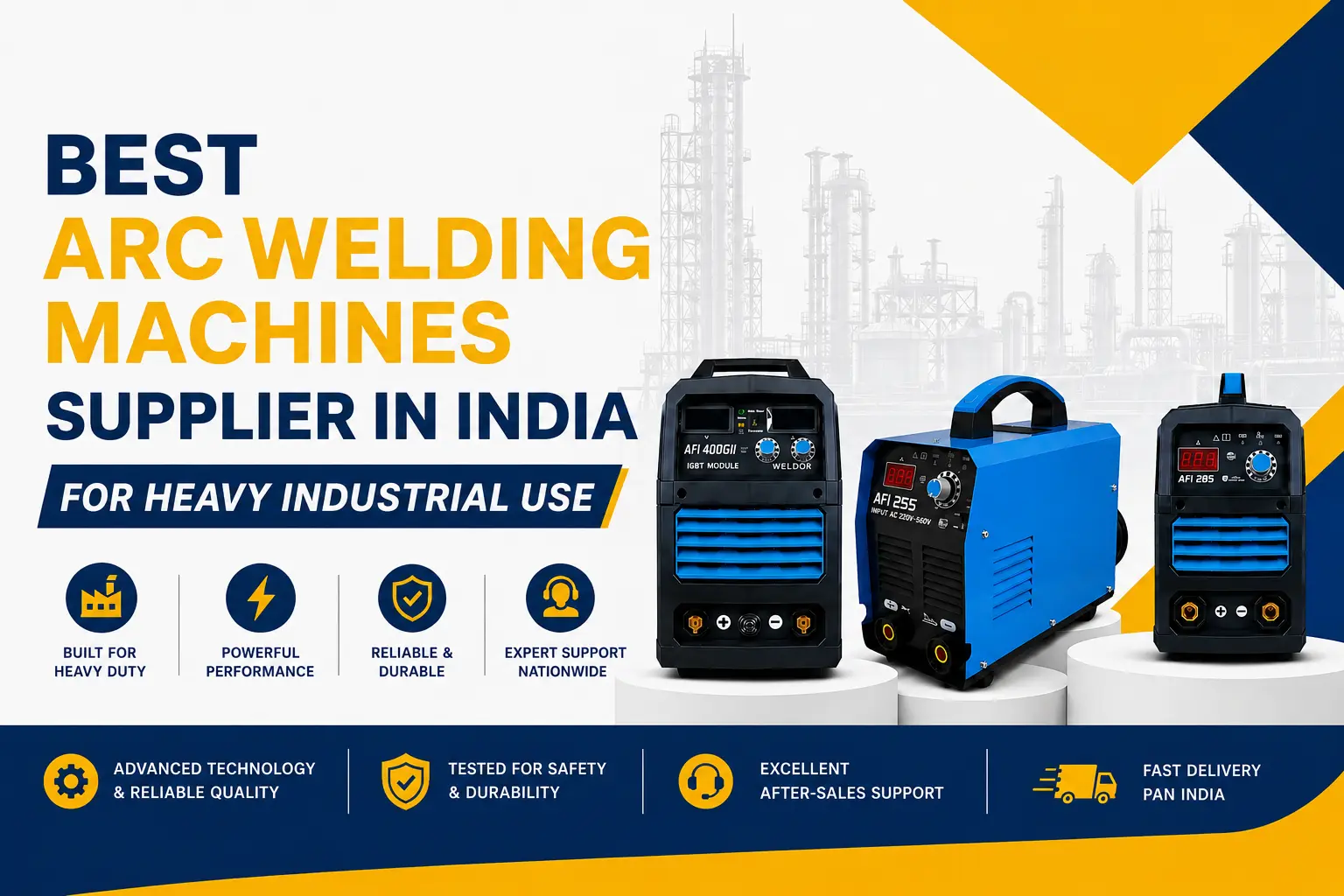 Premium arc welding machines manufacturers in India for industrial applications