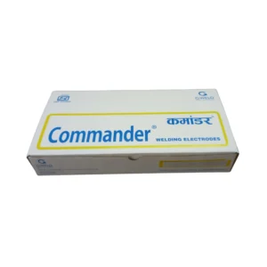 Commander welding rod manufacturer offering E6013 mild steel welding electrodes for industrial fabrication