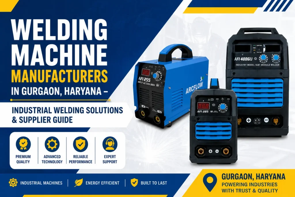 Industrial welding machine manufacturers in Gurgaon Haryana with advanced welding solutions