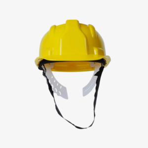 Yellow executive safety helmet manufactured by Arcflow Industries for industrial construction, factory and workplace head protection in India.