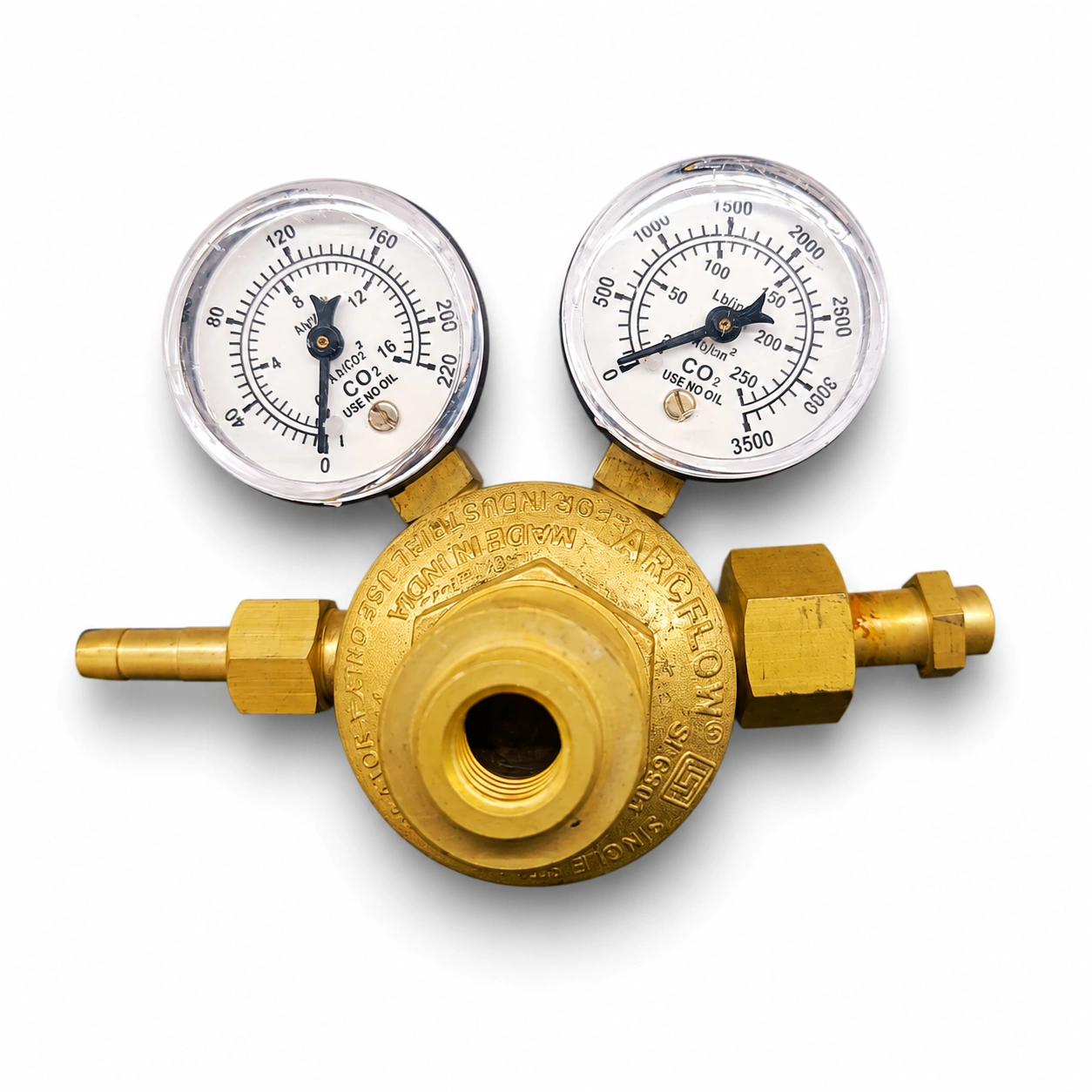 Arcflow CO2 Double Meter Regulator for MIG welding