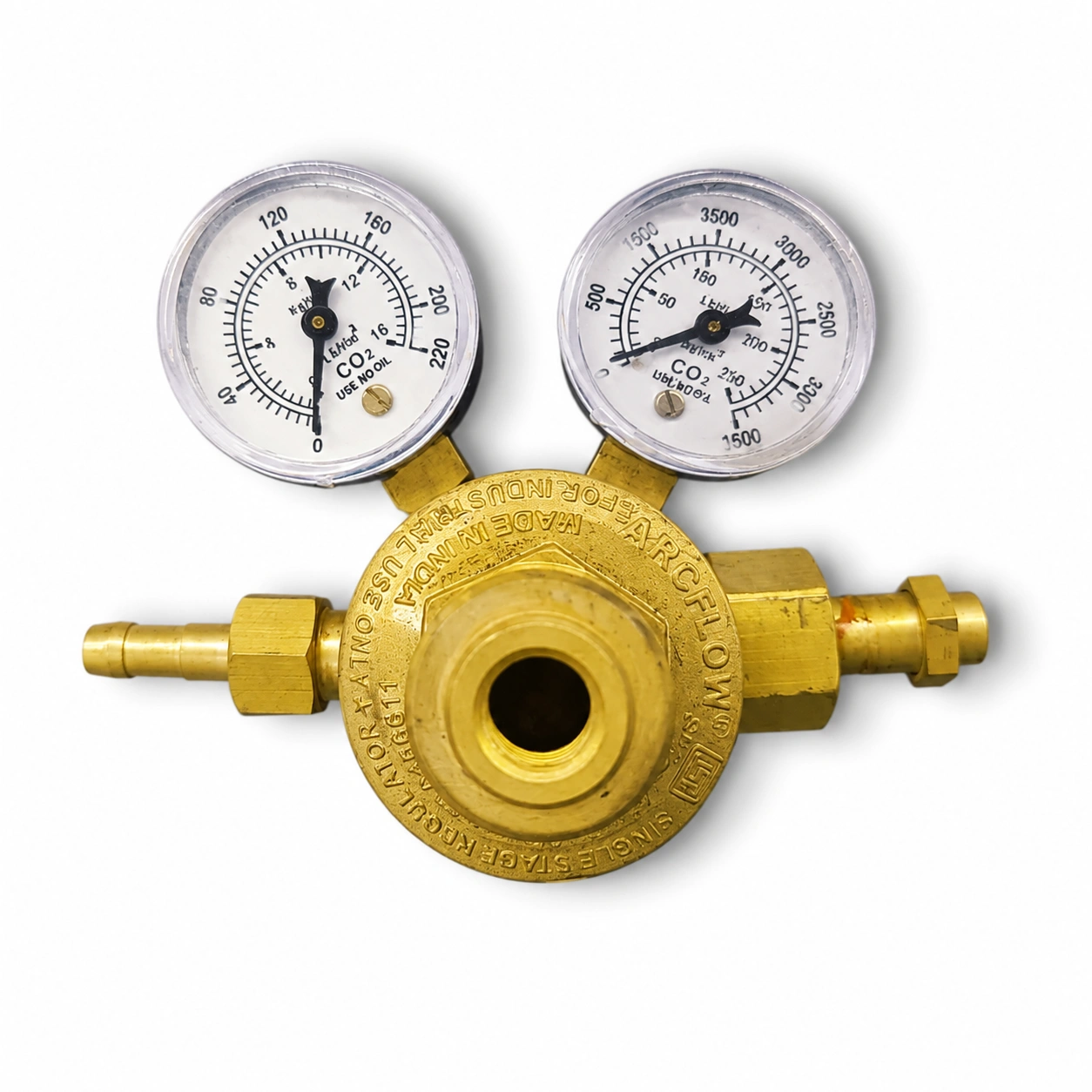 Arcflow CO2 Double Meter Regulator for MIG welding