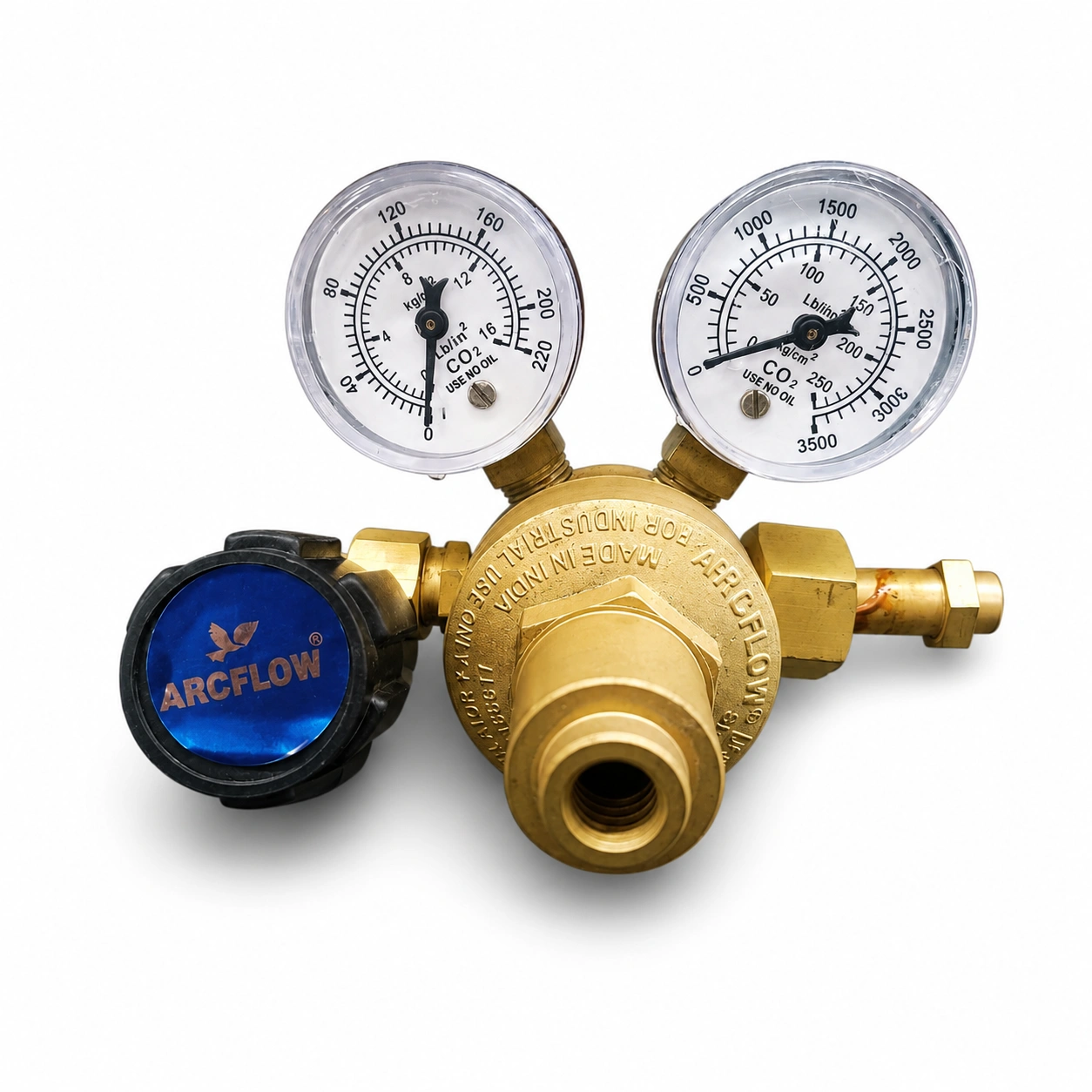 Arcflow CO2 Double Meter Regulator for MIG welding