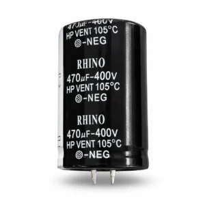 470uf / 400v aluminium electrolytic capacitor
