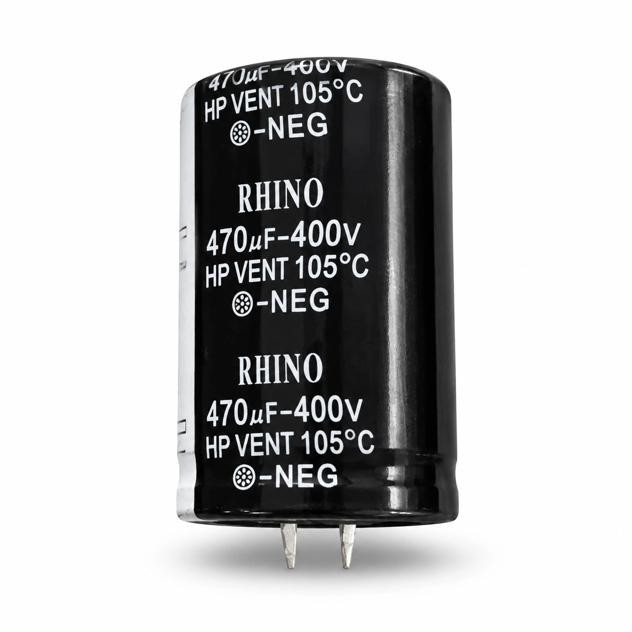 470uf / 400v aluminium electrolytic capacitor
