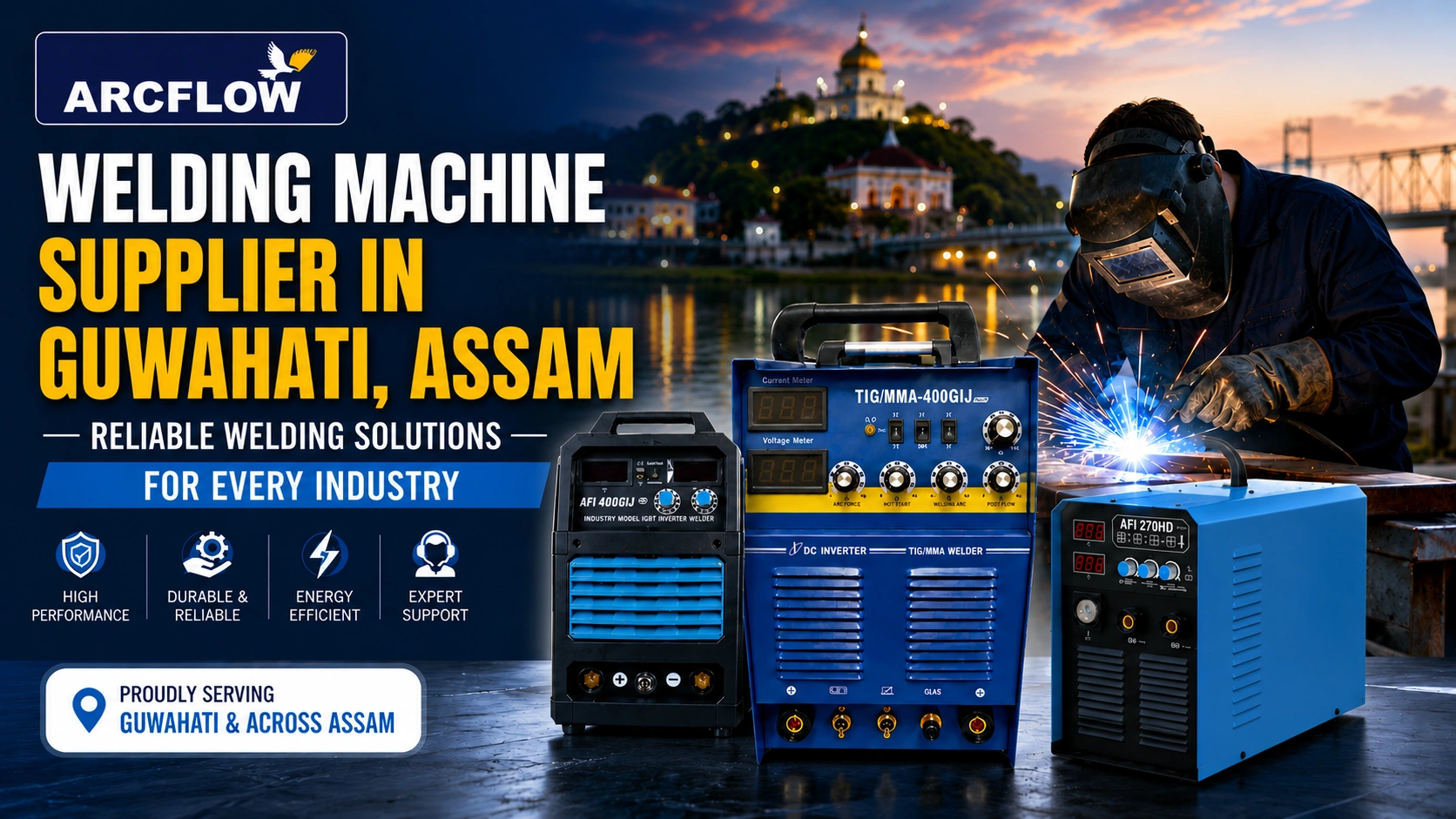 Arcflow ARC MIG and TIG welding machines