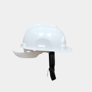 Yellow nape safety helmet manufactured by Arcflow Industries for construction, industrial, factory, and engineering workplace head protection in India.
